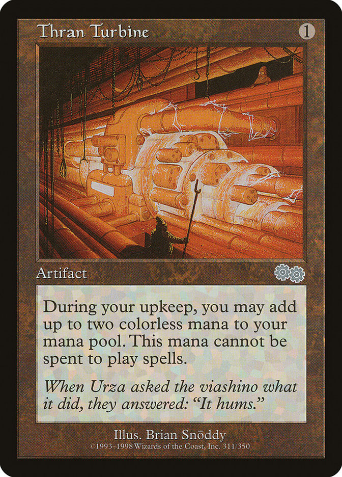 Thran Turbine [Urza's Saga] | Silver Goblin