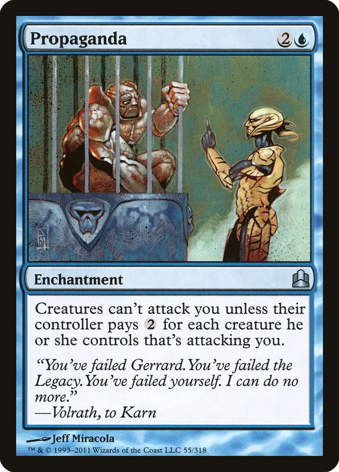 Propaganda [Commander 2011] | Silver Goblin