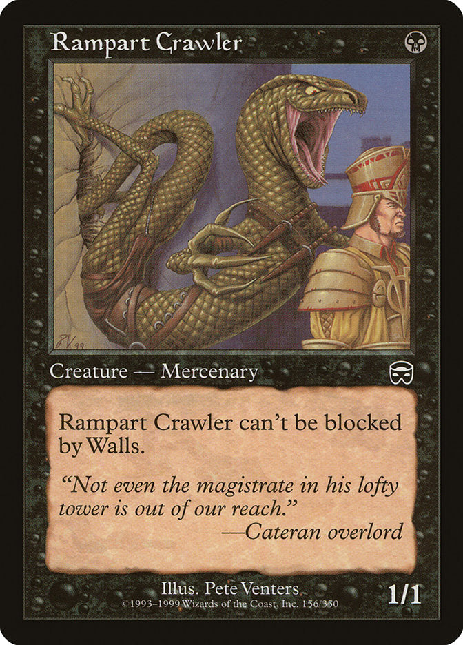 Rampart Crawler [Mercadian Masques] | Silver Goblin