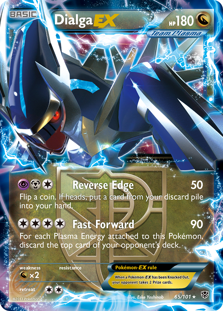 Dialga EX (65/101) [Black & White: Plasma Blast] | Silver Goblin