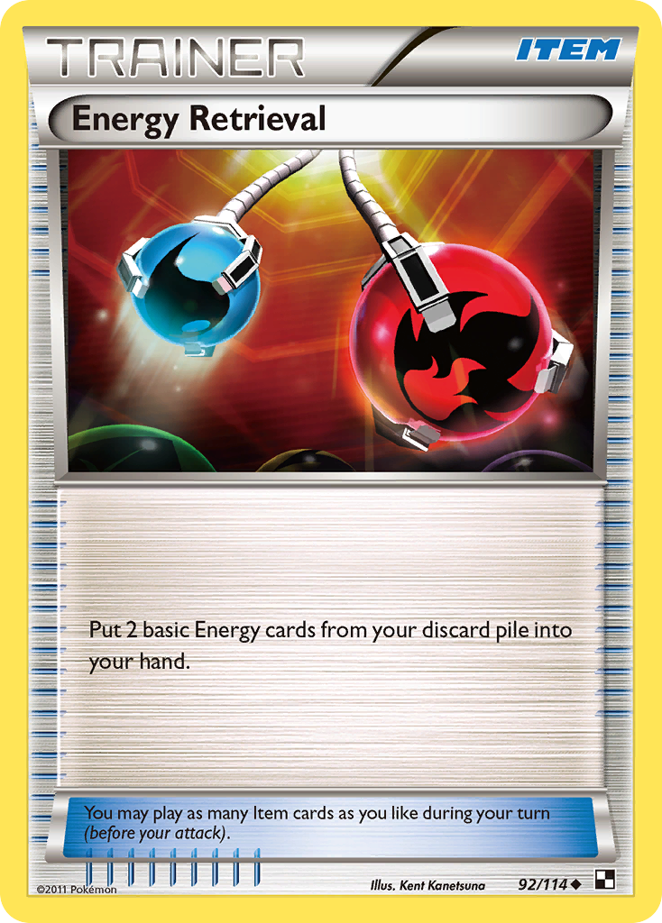 Energy Retrieval (92/114) [Black & White: Base Set] | Silver Goblin