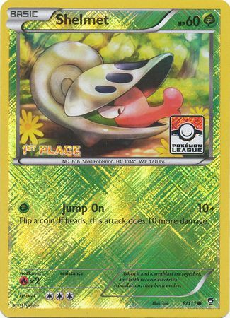 Shelmet (8/111) (League Promo 1st Place) [XY: Furious Fists] | Silver Goblin