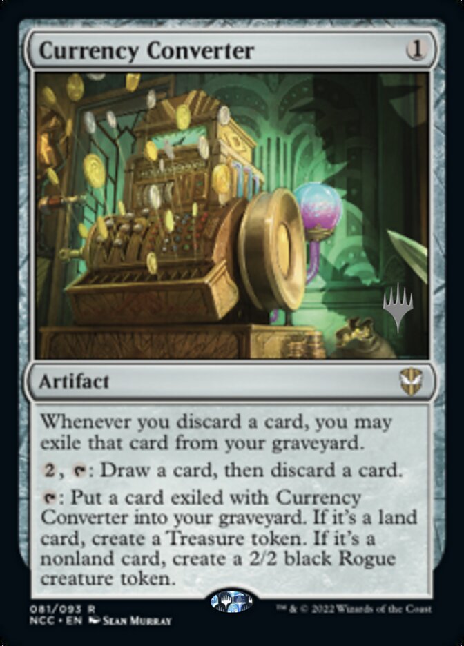 Currency Converter (Promo Pack) [Streets of New Capenna Commander Promos] | Silver Goblin