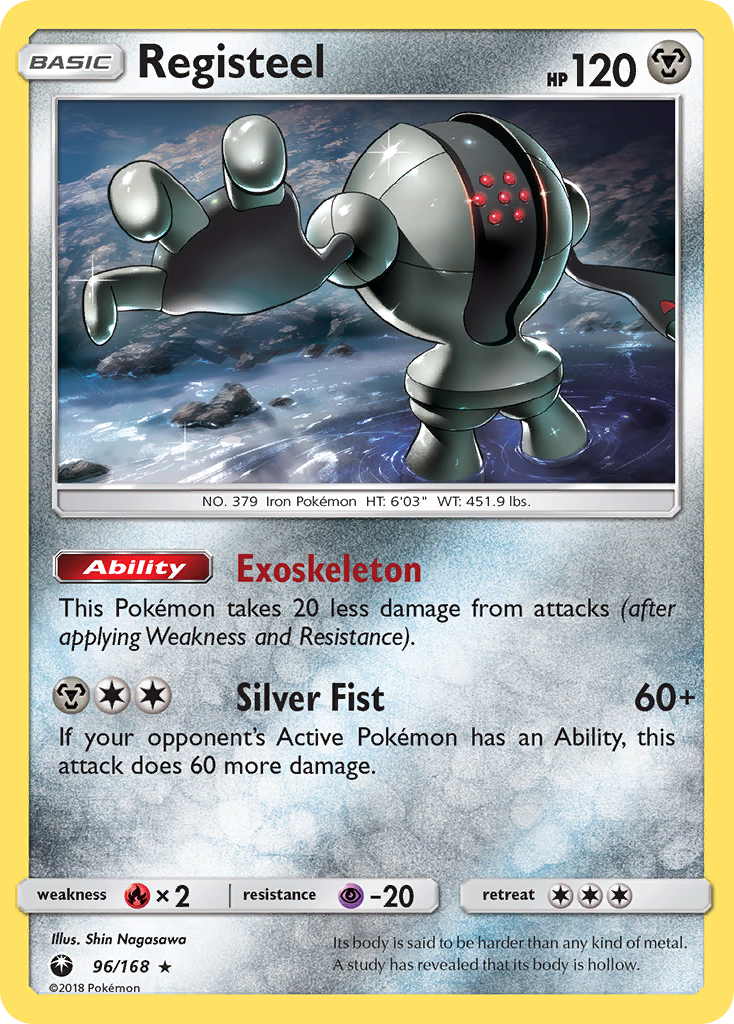 Registeel (96/168) [Sun & Moon: Celestial Storm] | Silver Goblin