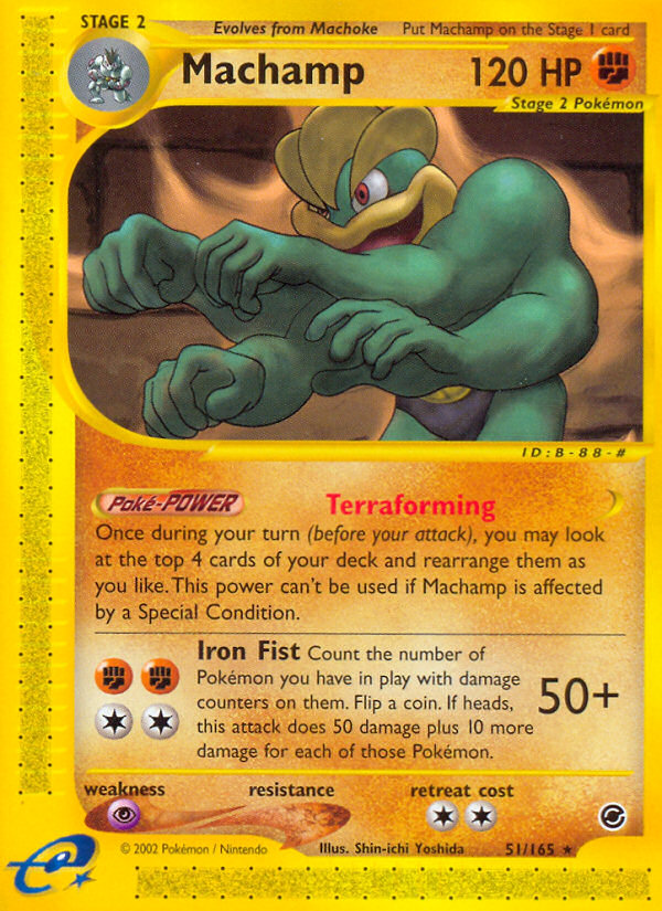 Machamp (51/165) [Expedition: Base Set] | Silver Goblin