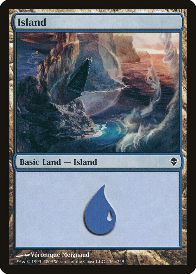 Island (236a) [Zendikar] | Silver Goblin