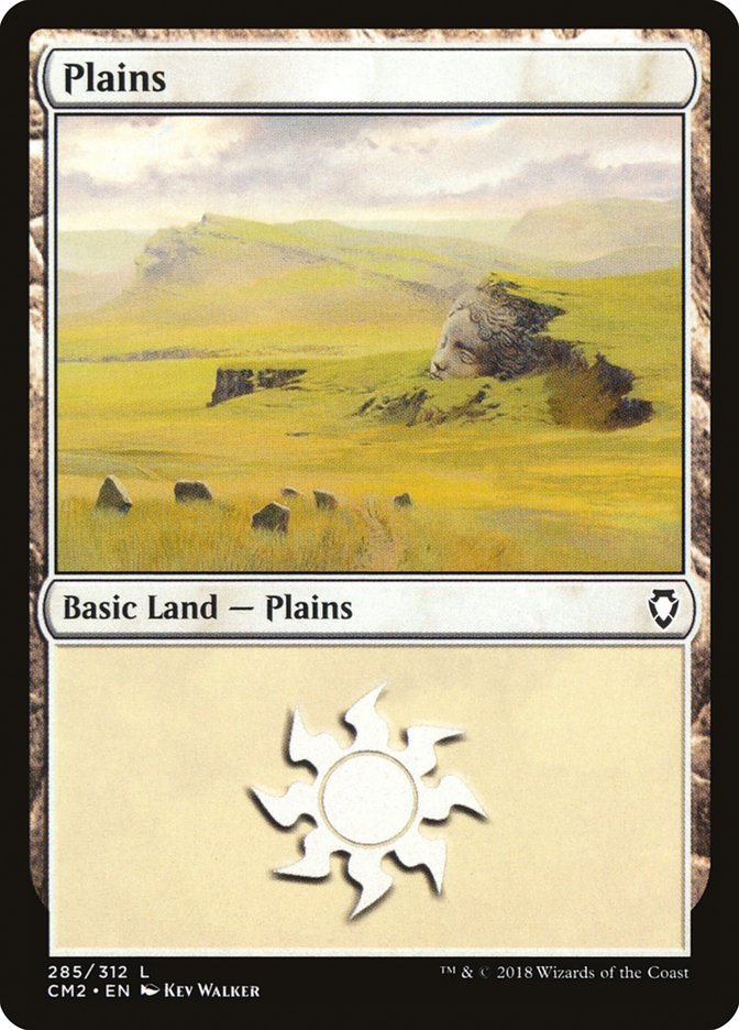 Plains (285) [Commander Anthology Volume II] | Silver Goblin