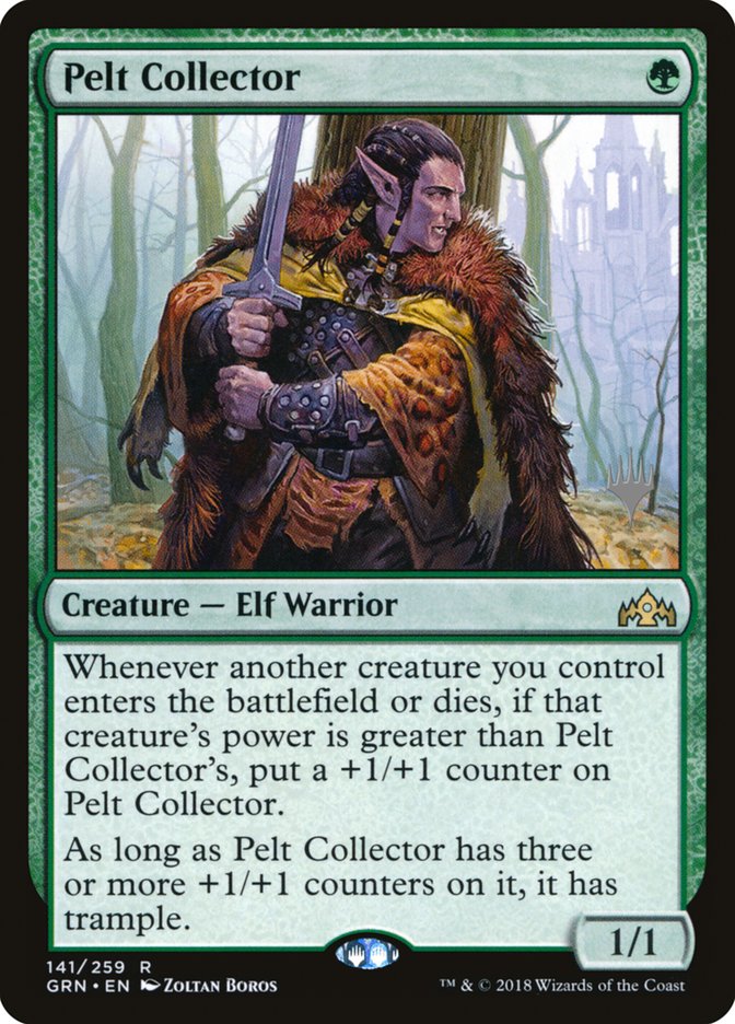 Pelt Collector (Promo Pack) [Guilds of Ravnica Promos] | Silver Goblin