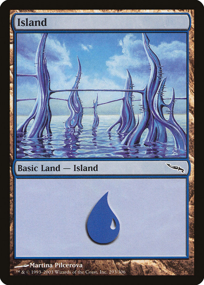 Island (293) [Mirrodin] | Silver Goblin