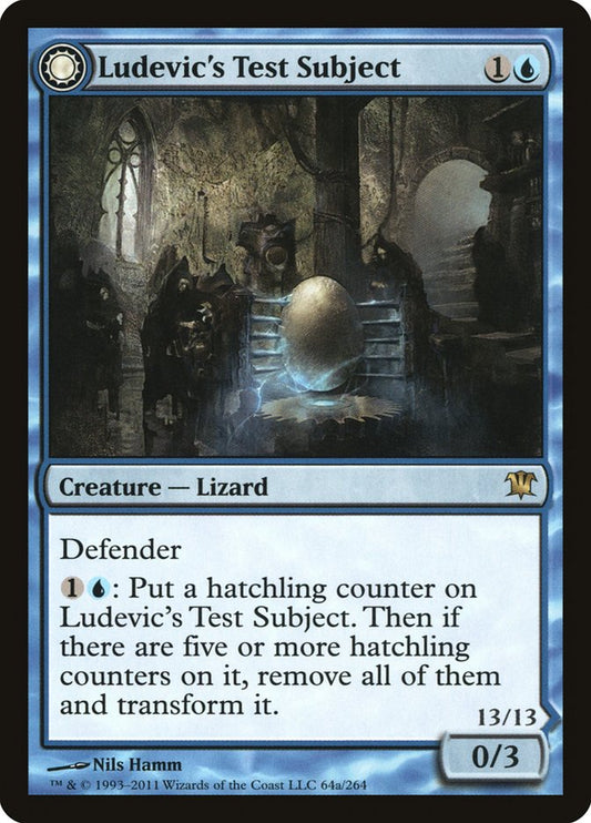 Ludevic's Test Subject // Ludevic's Abomination (064) - Innistrad