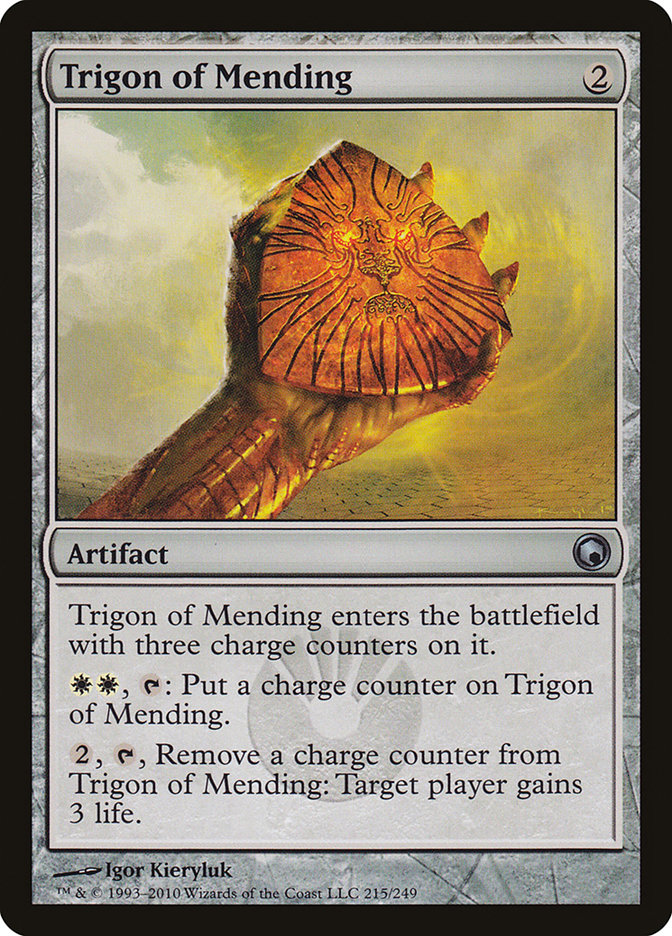 Trigon of Mending [Scars of Mirrodin] | Silver Goblin