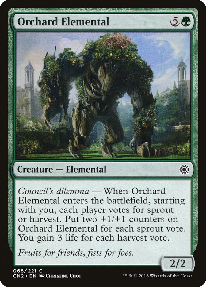 Orchard Elemental [Conspiracy: Take the Crown] | Silver Goblin