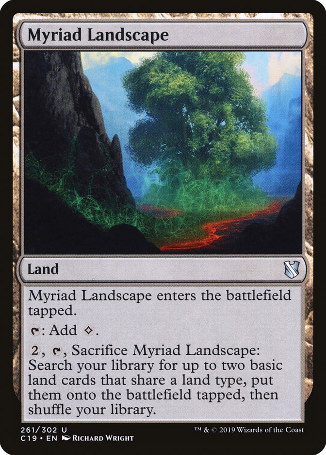 Myriad Landscape [Commander 2019] | Silver Goblin