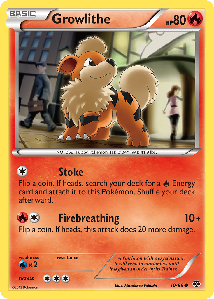 Growlithe (10/99) [Black & White: Next Destinies] | Silver Goblin