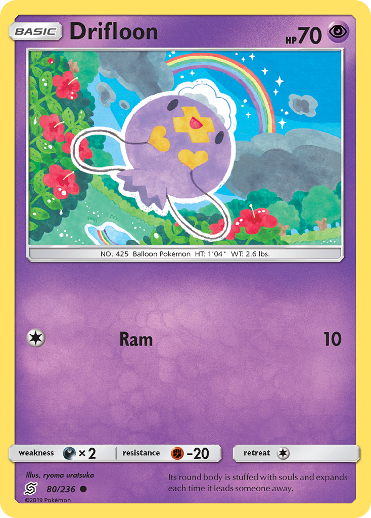 Drifloon (80/236) [Sun & Moon: Unified Minds] | Silver Goblin