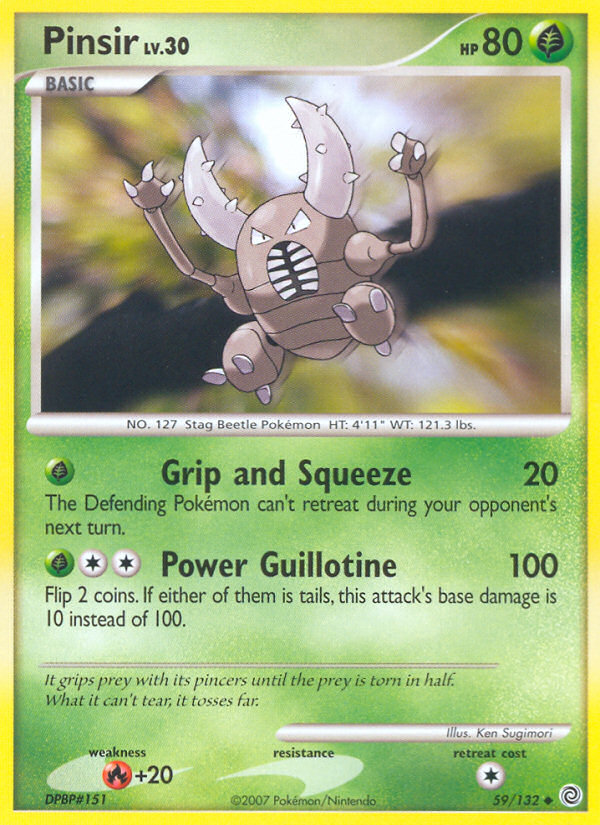 Pinsir (59/132) [Diamond & Pearl: Secret Wonders] | Silver Goblin