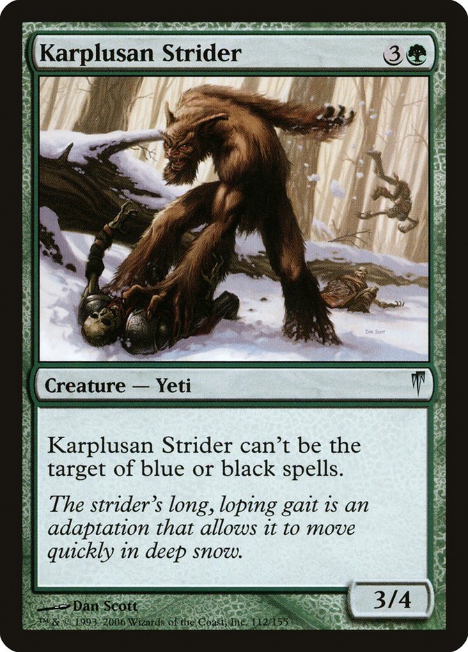 Karplusan Strider [Coldsnap] | Silver Goblin