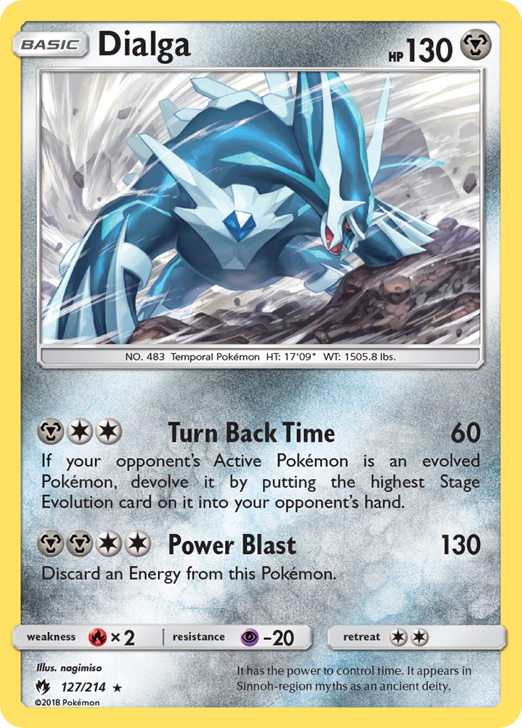 Dialga (127/214) [Sun & Moon: Lost Thunder] | Silver Goblin