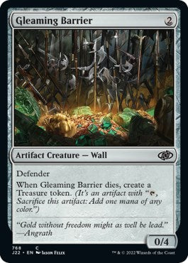 Gleaming Barrier [Jumpstart 2022] | Silver Goblin