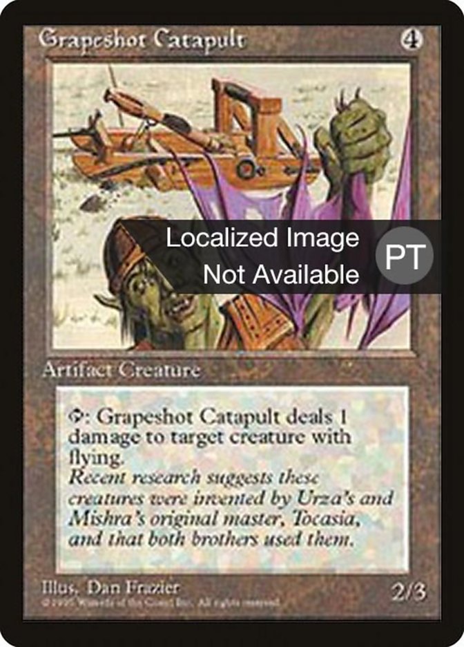 Grapeshot Catapult [Fourth Edition (Foreign Black Border)] | Silver Goblin