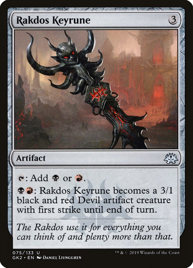 Rakdos Keyrune [Ravnica Allegiance Guild Kit] | Silver Goblin