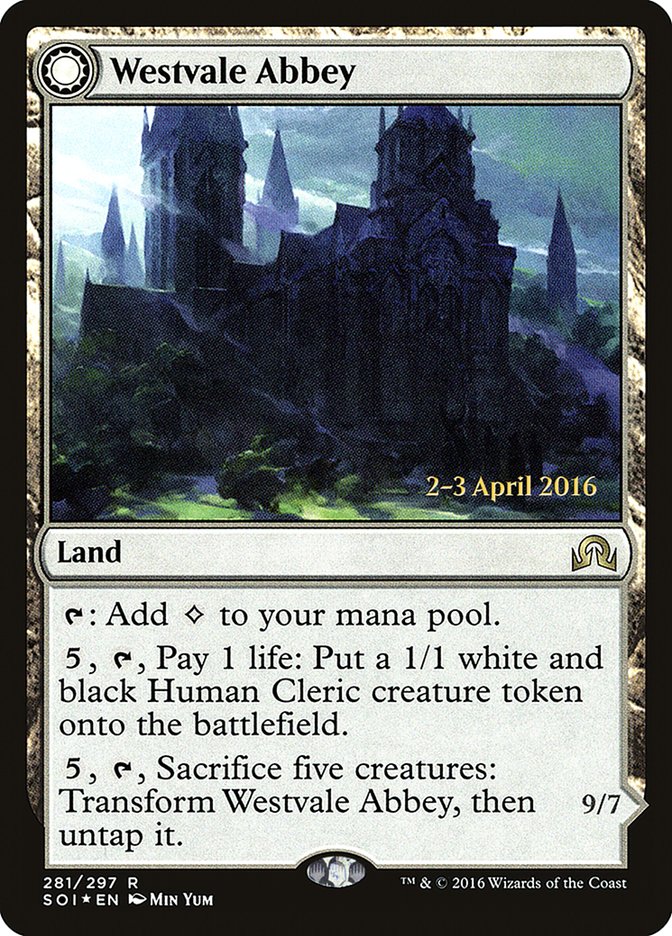 Westvale Abbey (281) Foil - Shadows over Innistrad Promos