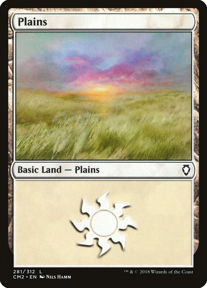 Plains (281) [Commander Anthology Volume II] | Silver Goblin