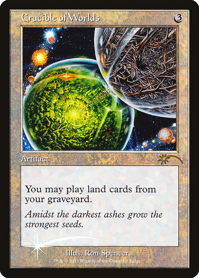 Crucible of Worlds [Judge Gift Cards 2013] | Silver Goblin