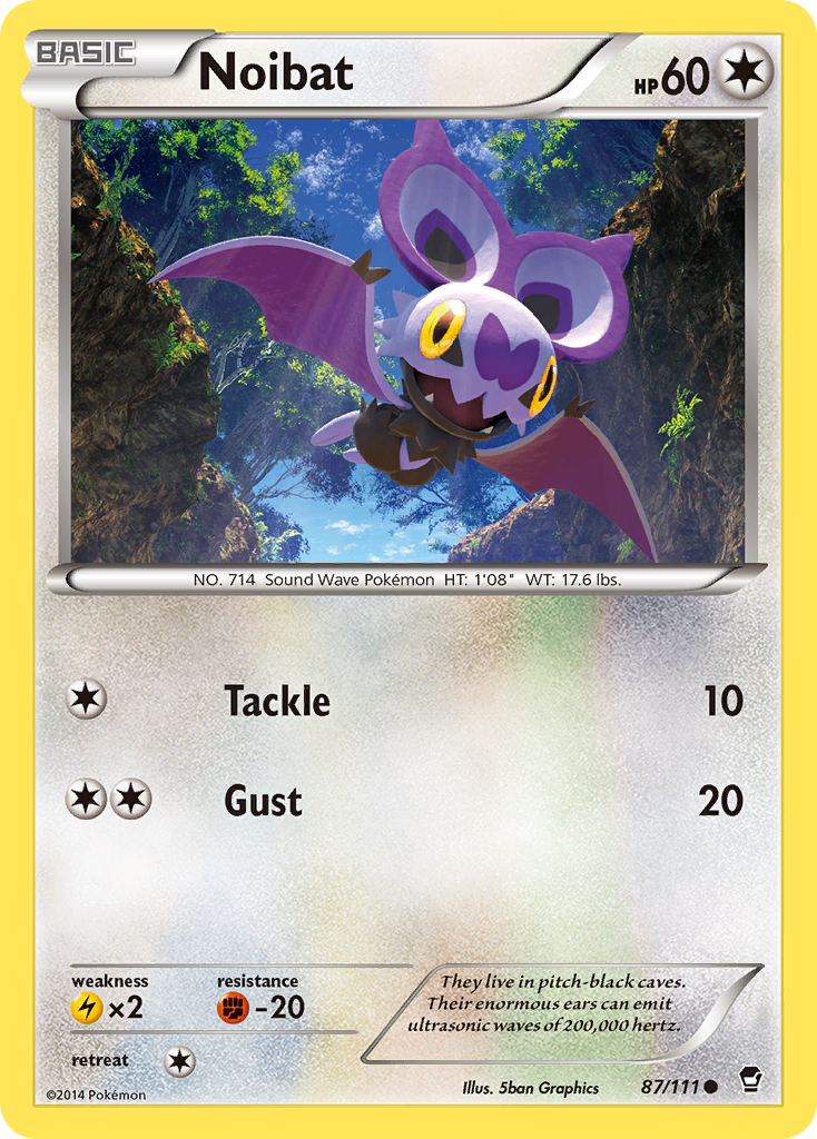 Noibat (87/111) [XY: Furious Fists] | Silver Goblin