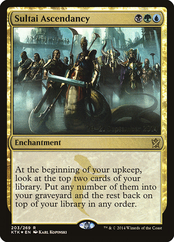 Sultai Ascendancy [Khans of Tarkir Prerelease Promos] | Silver Goblin