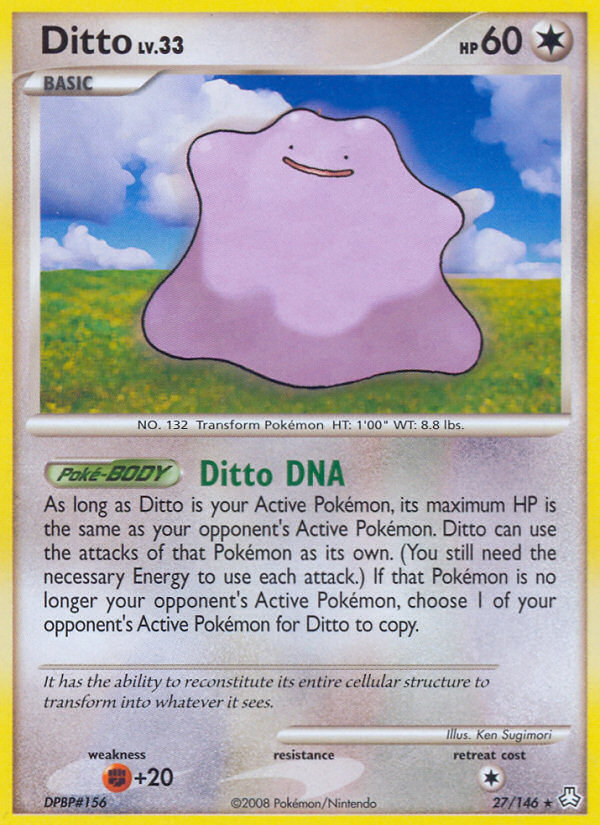 Ditto (27/146) [Diamond & Pearl: Legends Awakened] | Silver Goblin