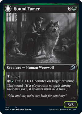 Hound Tamer // Untamed Pup [Innistrad: Double Feature] | Silver Goblin