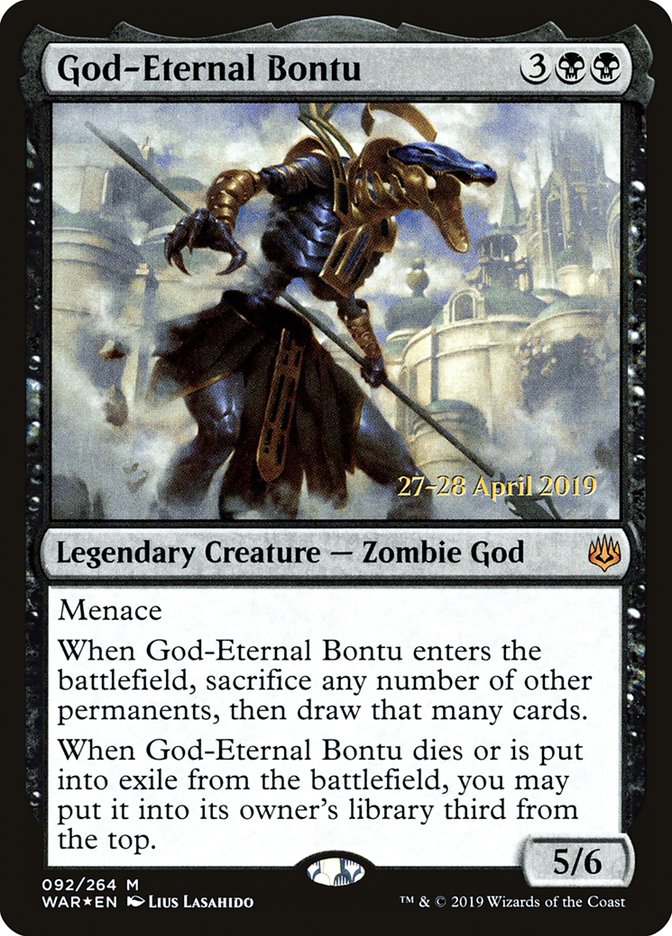 God-Eternal Bontu [War of the Spark Prerelease Promos] | Silver Goblin