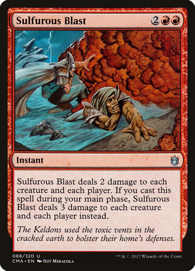 Sulfurous Blast [Commander Anthology] | Silver Goblin