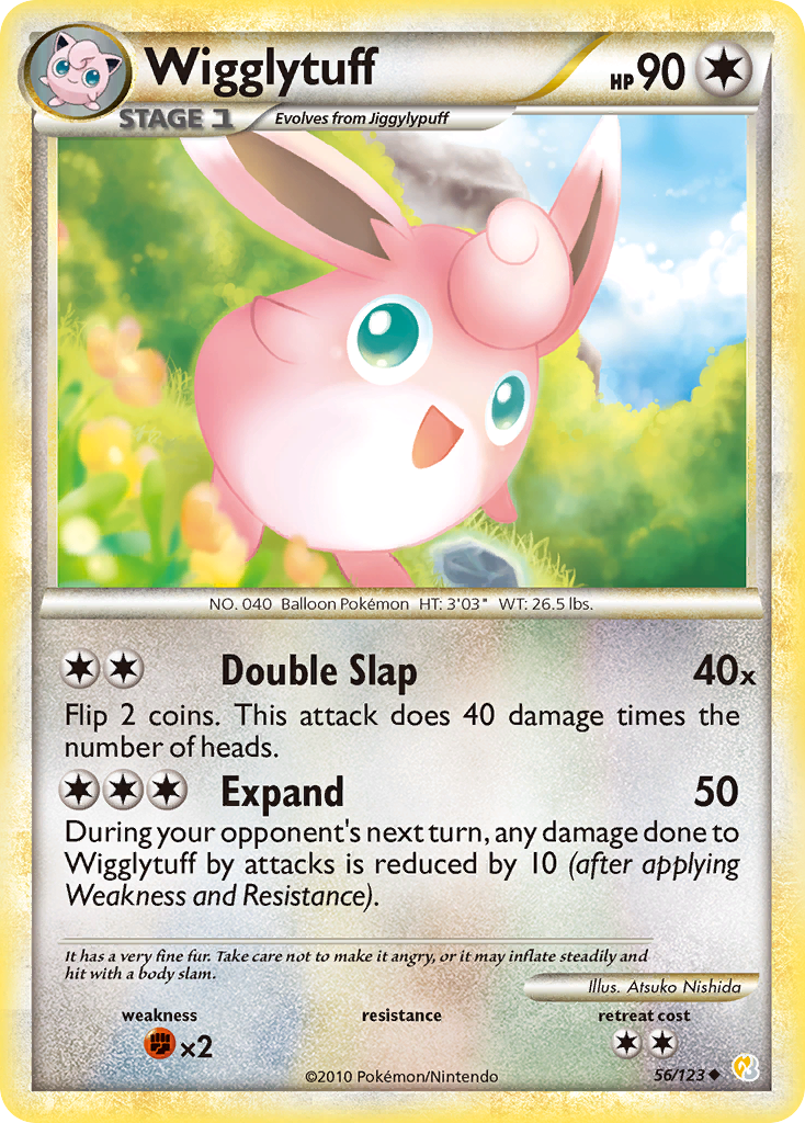 Wigglytuff (56/123) [HeartGold & SoulSilver: Base Set] | Silver Goblin