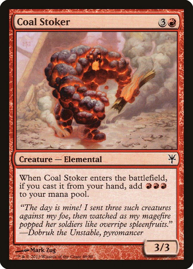 Coal Stoker (049) - Duel Decks: Sorin vs. Tibalt