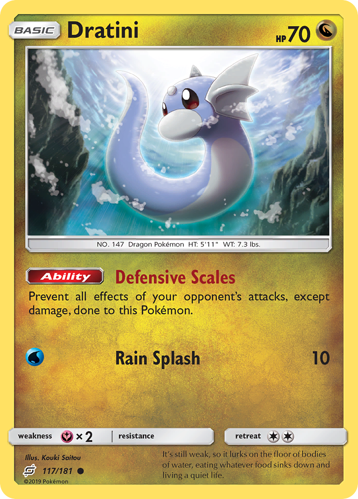 Dratini (117/181) [Sun & Moon: Team Up] | Silver Goblin