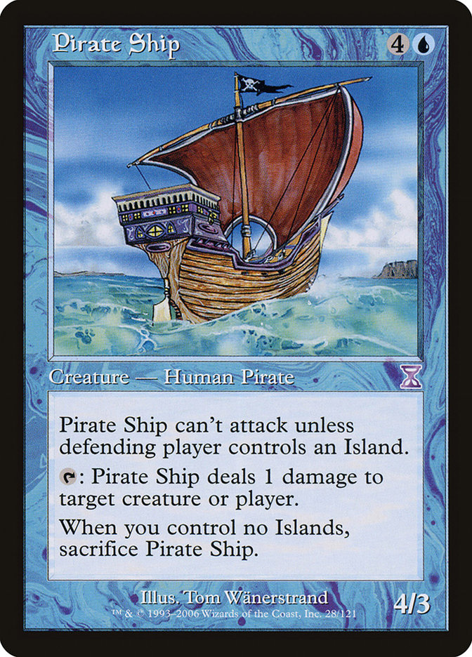Pirate Ship [Time Spiral Timeshifted] | Silver Goblin