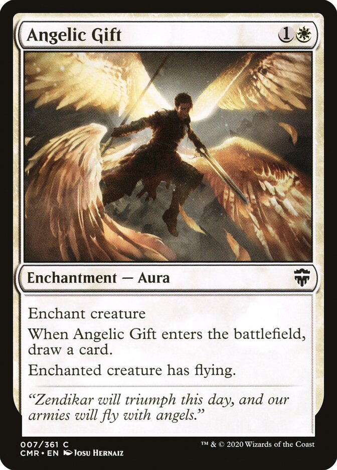 Angelic Gift [Commander Legends] | Silver Goblin