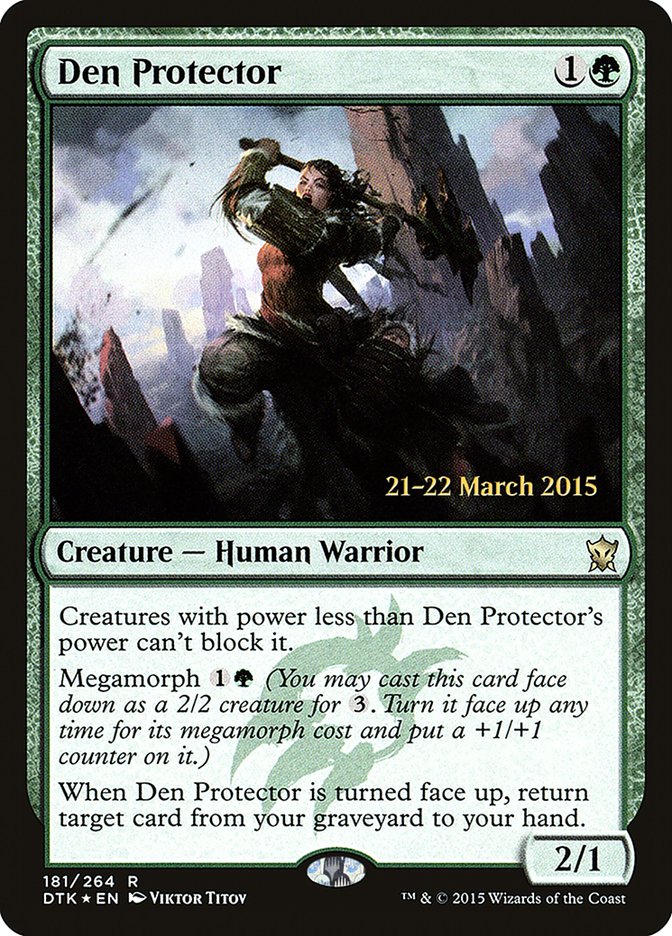 Den Protector [Dragons of Tarkir Prerelease Promos] | Silver Goblin