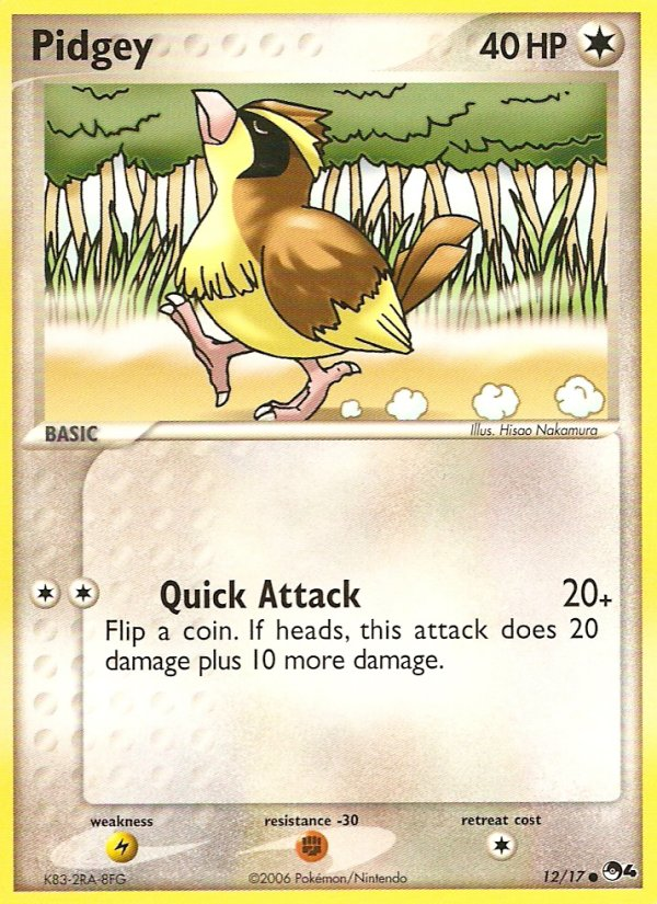 Pidgey (12/17) [POP Series 4] | Silver Goblin