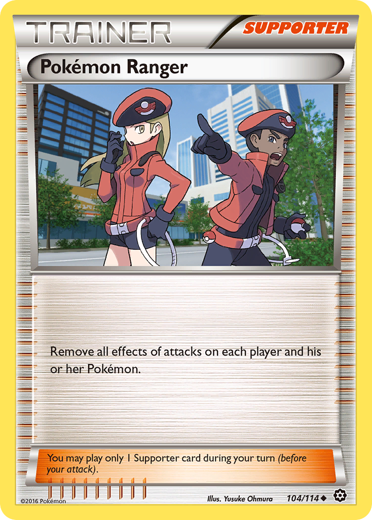 Pokemon Ranger (104/114) [XY: Steam Siege] | Silver Goblin