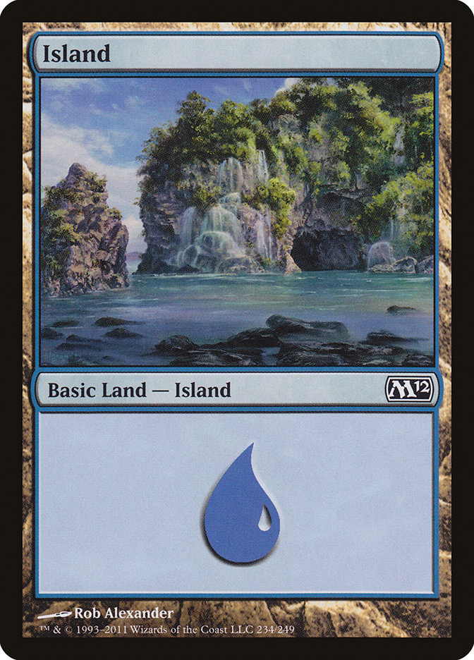 Island (234) [Magic 2012] | Silver Goblin