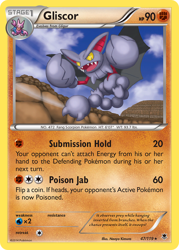 Gliscor (47/119) [XY: Phantom Forces] | Silver Goblin