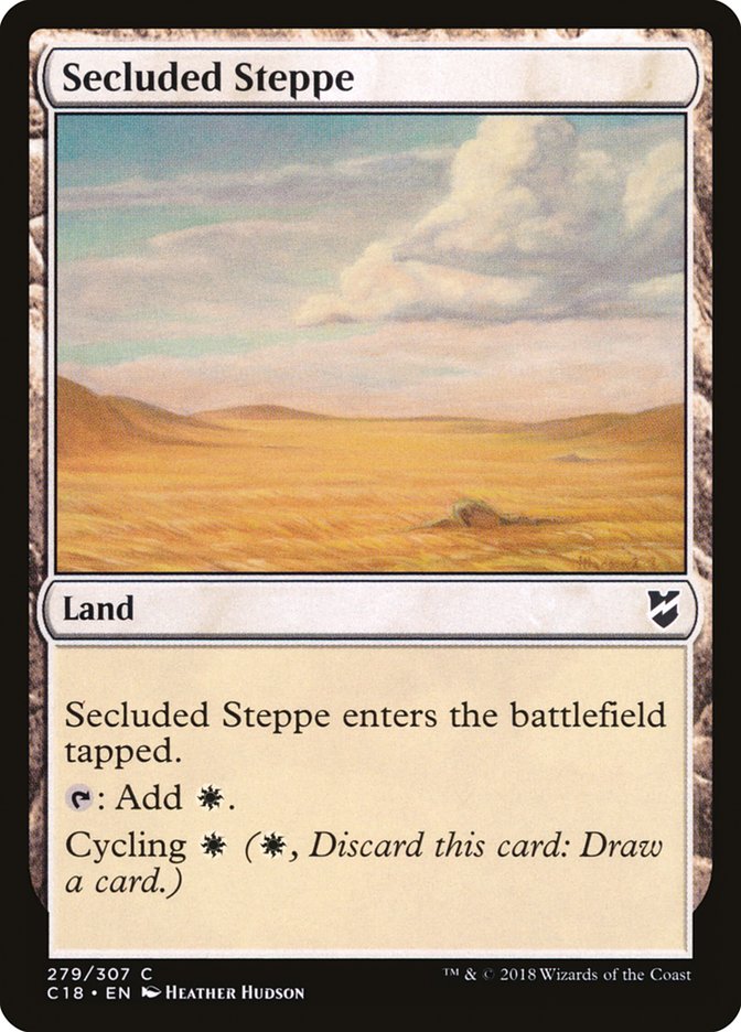 Secluded Steppe [Commander 2018] | Silver Goblin