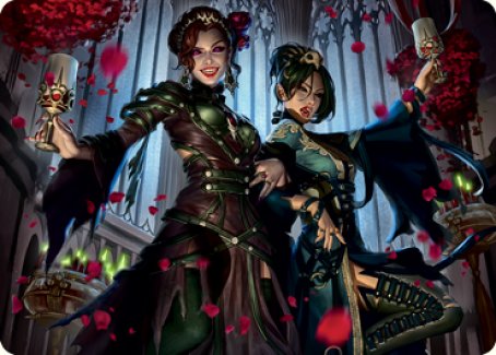 Falkenrath Celebrants 2 Art Card [Innistrad: Crimson Vow Art Series] | Silver Goblin