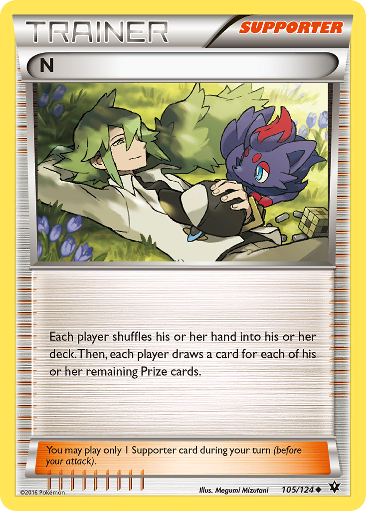 N (105/124) [XY: Fates Collide] | Silver Goblin