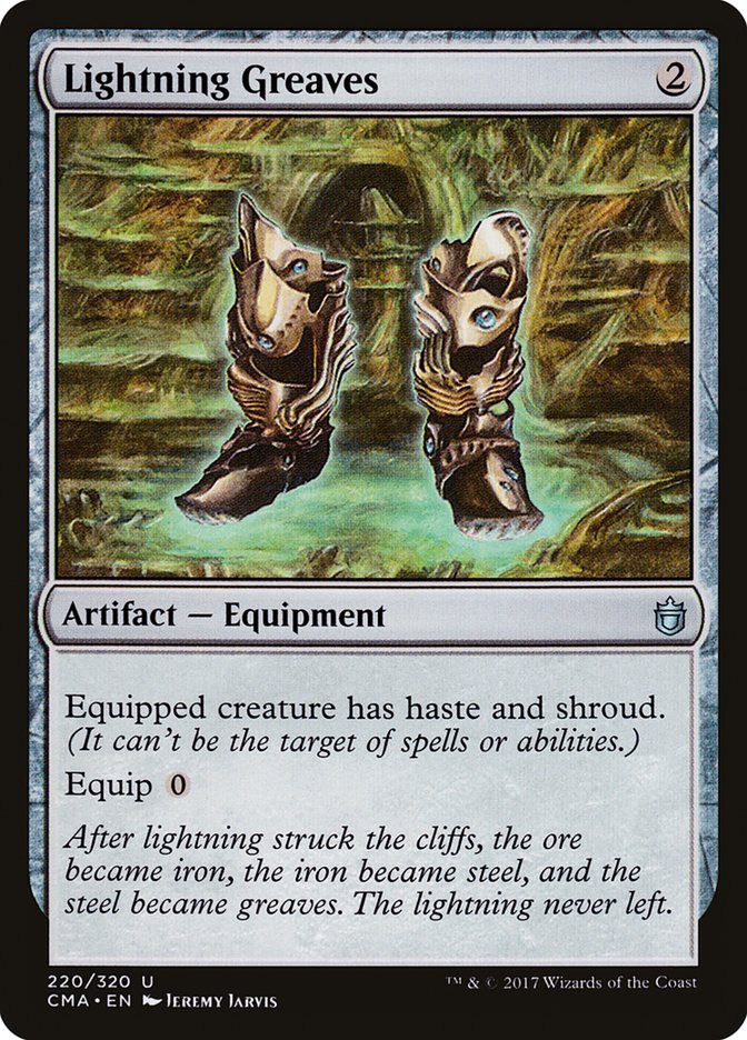 Lightning Greaves [Commander Anthology] | Silver Goblin