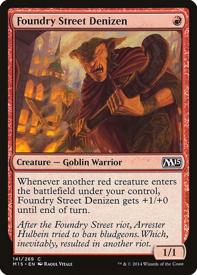 Foundry Street Denizen [Magic 2015] | Silver Goblin