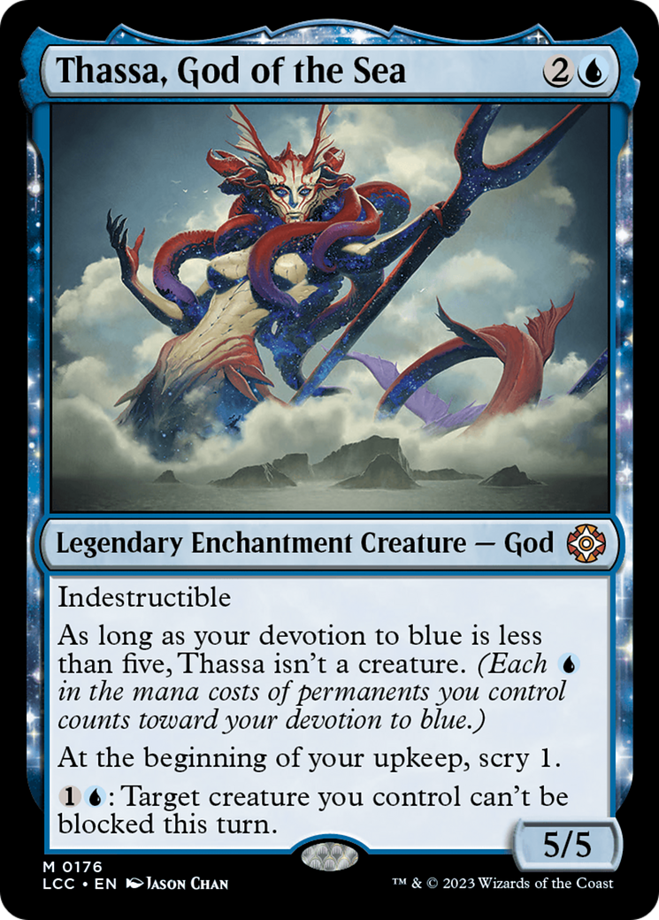 Thassa, God of the Sea [The Lost Caverns of Ixalan Commander] | Silver Goblin